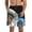 Cat Astronaut, variant on Naloa Cartoon Cactus Men's Beach Shorts, Surfing shorts, Swim trunks, Quick Dry Swim Trunks for Surfing Beach Fun - Medium