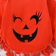 thumbnail image 6 of GYRATEDREAM Infant Boys Girls Halloween Pumpkin Face Hoodie Toddler Long Seeve Hooded Sweatshirt Baby Tassel Trim Cover Up Tops Fall Clothes for 6 Months-5 Years, 6 of 8