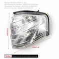 thumbnail image 5 of for Mercedes C Class W202 1994-2000 Pair Corner Lights Turn Signal Lamps 2028261143 2028261243, 5 of 7