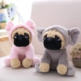 thumbnail image 4 of 20CM Stuffed Simulation Dogs Plush Sharpei Pug Lovely Puppy Pet Toy PlushToy Children Kids Birthday Gifts, 4 of 9