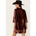 thumbnail image 4 of Shyanne Women's Velvet Beaded Mini Dress - SWHO23D41 X-  US, 4 of 4