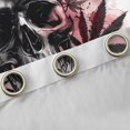 thumbnail image 4 of Manfei Teen 3D Skeleton Blackout Curtains Set of 2 (52x84 Each), Leaf Botanical Window Curtains, Gothic Theme Curtains and Drapes, Curtains and Drapes Decor, 4 of 6