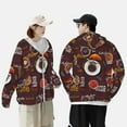 thumbnail image 6 of Easygdp A Cup Of Black Coffee On A Saucer Lightweight Long Sleeve Sun Shirt Sports long-Sleeved Sun Protective Clothing, Quick Drying Breathable - Large, 6 of 9