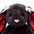thumbnail image 4 of 2026 New Superhero Collab Stuffed Rabbit Doll - 12" Black Bunny Plush Toy - Spider-Verse Gift for Kids, Boys and Girls, 4 of 5