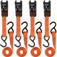 thumbnail image 1 of Correas de amarre con trinquete BLACK+DECKER BD1005 de 1 m x 3 m, paquete de 4, 1 of 9