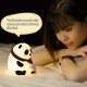 thumbnail image 5 of Lámpara De Panda De Silicona, Luz De Noche De Panda De Silicona, Luz De Noche Usb, Lámpara De Dibujos Animados, Lámpara De Lectura Para Dormitorio Eigraketly HA025116-02, 5 of 6
