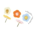 thumbnail image 2 of OULII 60pcs Cute Thumb Tacks Assorted Color Practical Office Use for Teachers, 2 of 8