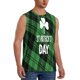 thumbnail image 2 of Fotbe St Patrick's day Men's Camiseta sin Mangas Estampada para Hombres, Playera Casual para Gimnasio, Entrenamiento, Playa-XX-Large, 2 of 7