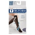 thumbnail image 3 of Truform Sheer Knee High Stockings, Open Toe: 15 - 20 mmHg, Blue, Small, 3 of 7