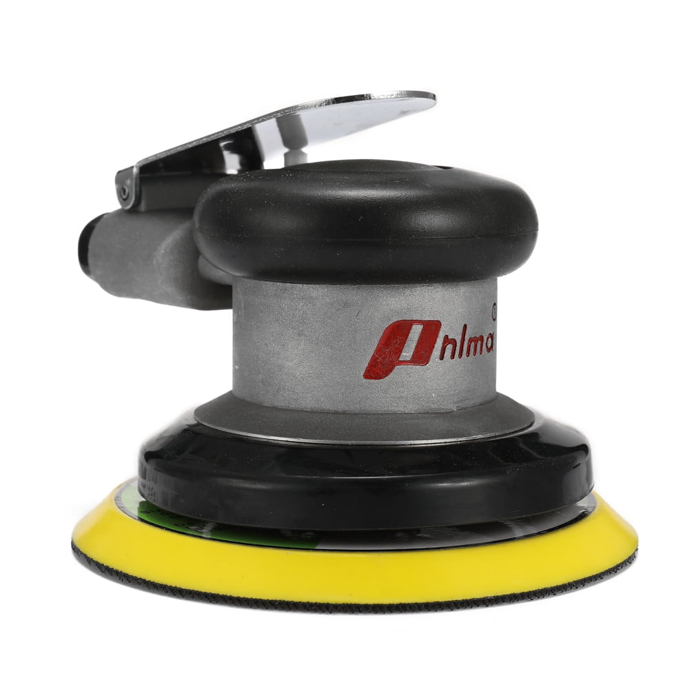 Polishing Machine Sander 5 Pneumatic Tools Polishing Machine 5 Inch Round Polished Grinding Hand Tool Air Sander Sandpaper Random Orbital Grinder