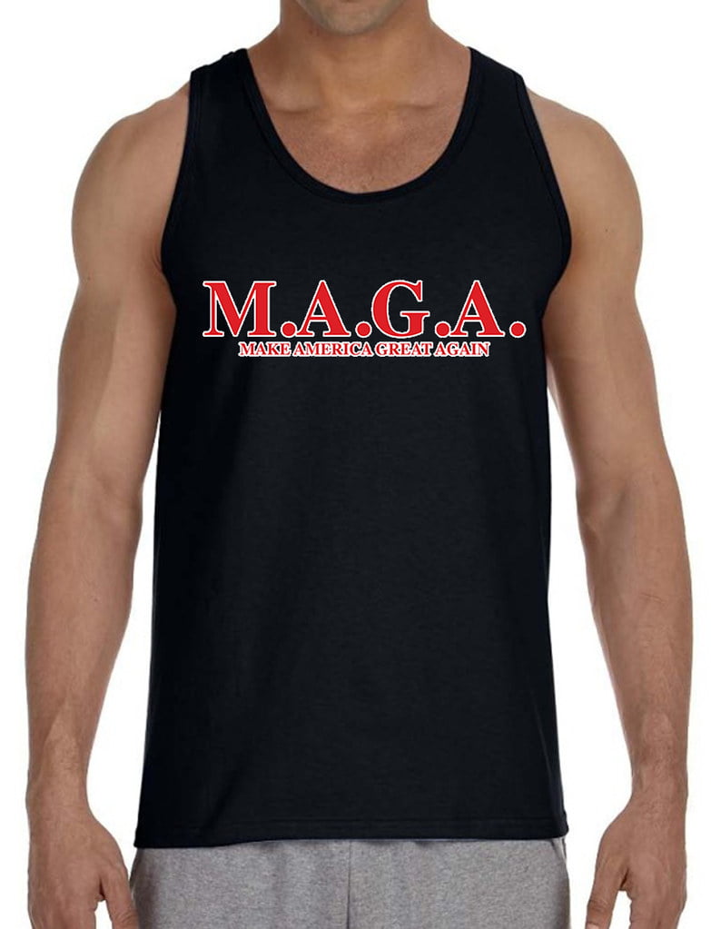 MAGA Make America Great Again Muscle Shirt Trump Keep America Great Sleeveless 