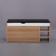 thumbnail image 3 of SOCE012 - Banc de Rangement pour Chaussures d'Artisan avec Long Siège de Banc, 3 of 8