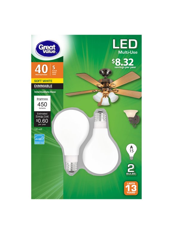 Ceiling Fan Light Bulbs in Decorative Light Bulbs