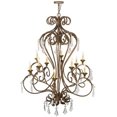 thumbnail image 5 of Meyda 169309 48 in. Josephine 10 Light with Crystals Chandelier, Spanish Gold 079U, 5 of 5