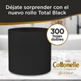 thumbnail image 3 of Papel higiénico Kleenex Cottonelle Elegance Black Velvet 6 rollos de 300 hojas dobles tamaño XL, 3 of 5