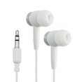 thumbnail image 3 of Mermaid Holding Trident Circle Art Nouveau Kelp Novelty In-Ear Earbud Headphones - White, 3 of 3