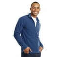 thumbnail image 2 of SLM Mens Polar Fleece Long Sleeve Full Zipper Zip Up Jacket Winter Turtleneck, 2 of 4