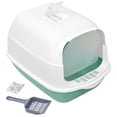 thumbnail image 1 of Arenero para gato Cerrado RACK & PACK Chico con pala Antiolor Puerta Abatible, 1 of 7