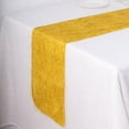 thumbnail image 6 of BalsaCircle 12x108 in Gold Metallic Tinsel Polyester Table Runner Wedding Party Events Decorations Supplies, 6 of 8