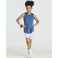 thumbnail image 6 of 5 Pack: Girls' Dry-Fit Active Athletic Dolphin Shorts (Ages 4-16), 6 of 6