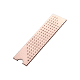 thumbnail image 2 of Disipador de calor SSD M.2 NVMe de 2 mm para disco duro de estado sólido M2 2280, disipador de calor de cobre con almohadilla térmica, radiador SSD para portátil, 2 of 8