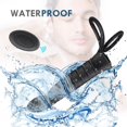 thumbnail image 4 of Consolador con tapón Anal de doble penetración para hombres y parejas, vibrador de 10 frecuencias con correa para pene y Vagina, Juguetes sexuales para adultos, 4 of 4