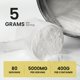 thumbnail image 4 of Monohidrato de creatina en polvo UpNourish 400 g - 80 porciones, 4 of 9
