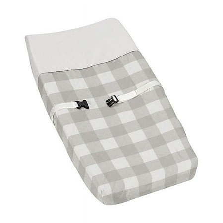 UPC: 0846480068198 | Buffalo Check Grey and White Changing Pad Cover