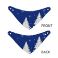 thumbnail image 6 of Kll Christmas Fir Tree Dog Bandanas,Triangle Reversible Pet Scarf For Small Medium Large And Extra Large Dogs-Small, 6 of 7