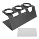 thumbnail image 1 of Black 3 Holes Soda Bottle Holder Soda Bottle Draining Rack With Silicone Pad for Home, 1 of 5