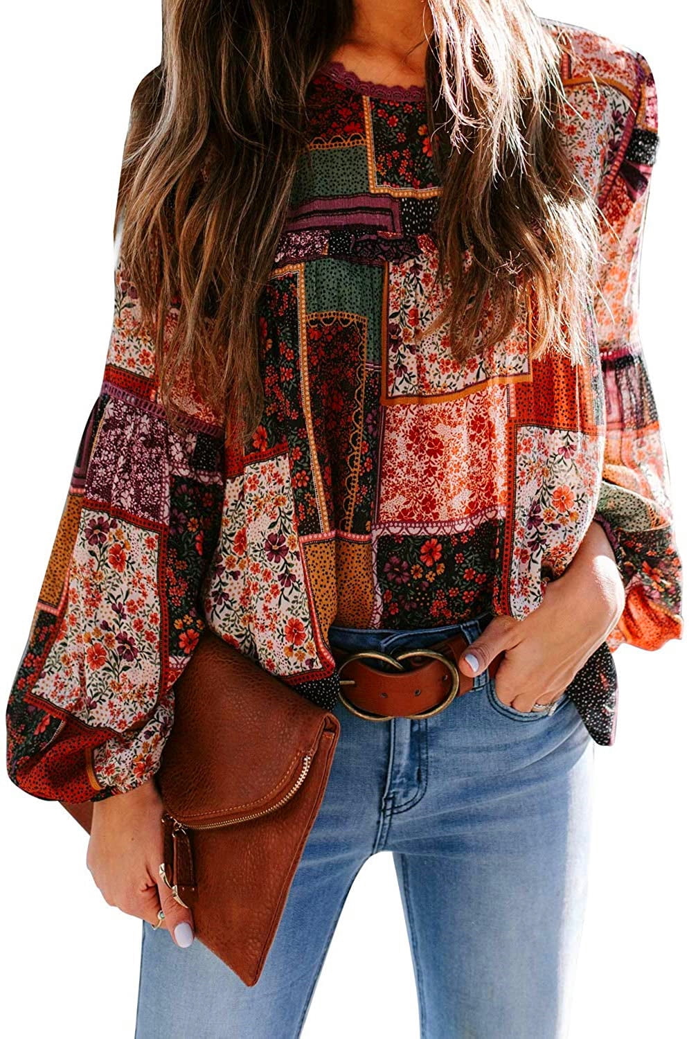 boho chic blouses