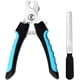 thumbnail image 1 of ZHAOCHENG Cortaúñas para gatos, cortaúñas para perros y lima de uñas de acero inoxidable para el cuidado de animales Cortaúñas - Dispositivo protector/profesional y seguro (16 * 5 cm), 1 of 5