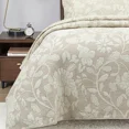 thumbnail image 3 of Colcha de algodón de 3 piezas para cama, cubierta de cama con bordado de flores, colchas dobles y cubrecamas, juego de edredón de verano, cobertor de colchón, 3 of 5