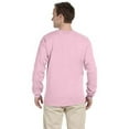 thumbnail image 2 of The Gildan Adult Ultra Cotton 6 oz Long Sleeve T-Shirt - LIGHT PINK - 2XL, 2 of 2