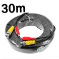 thumbnail image 2 of OULII Video Power Cable 1Pcs 30M Black for Cctv Camera Dvr Commercial Use, 2 of 2