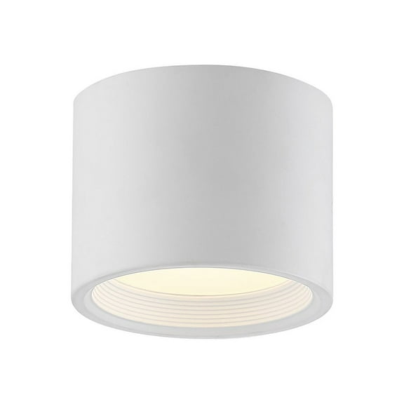 Access Lighting Dual Voltage LED Flush Mount in White Color
