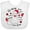 AA-White, variant on Inktastic Cat Christmas Music with Santa Hat Boys or Girls Baby Bib