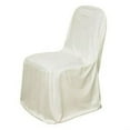 thumbnail image 7 of Efavormart Ivory Stretch Slim Fit Scuba Chair Covers, Wrinkle Free Durable Chair Covers, 7 of 7