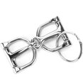 thumbnail image 4 of Veeki Horse Bits Keychain, Snaffle Bit Keychain Snaffle Keychain Exquisite ZineAlloy Horse Snaffle Bits Key Ring for Ecoration Daily Life for Horse Lover Friends24053820, 4 of 4