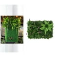 thumbnail image 4 of 15.7x23.6" Grass Fence Background Leaves Lawn Hedge DIY Artificial A, 4 of 8