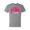 thumbnail image 2 of I Wear Pink for My Aunt Survivor Awareness Mens Premium Tri Blend T-Shirt, Premium Heather, Medium, 2 of 3