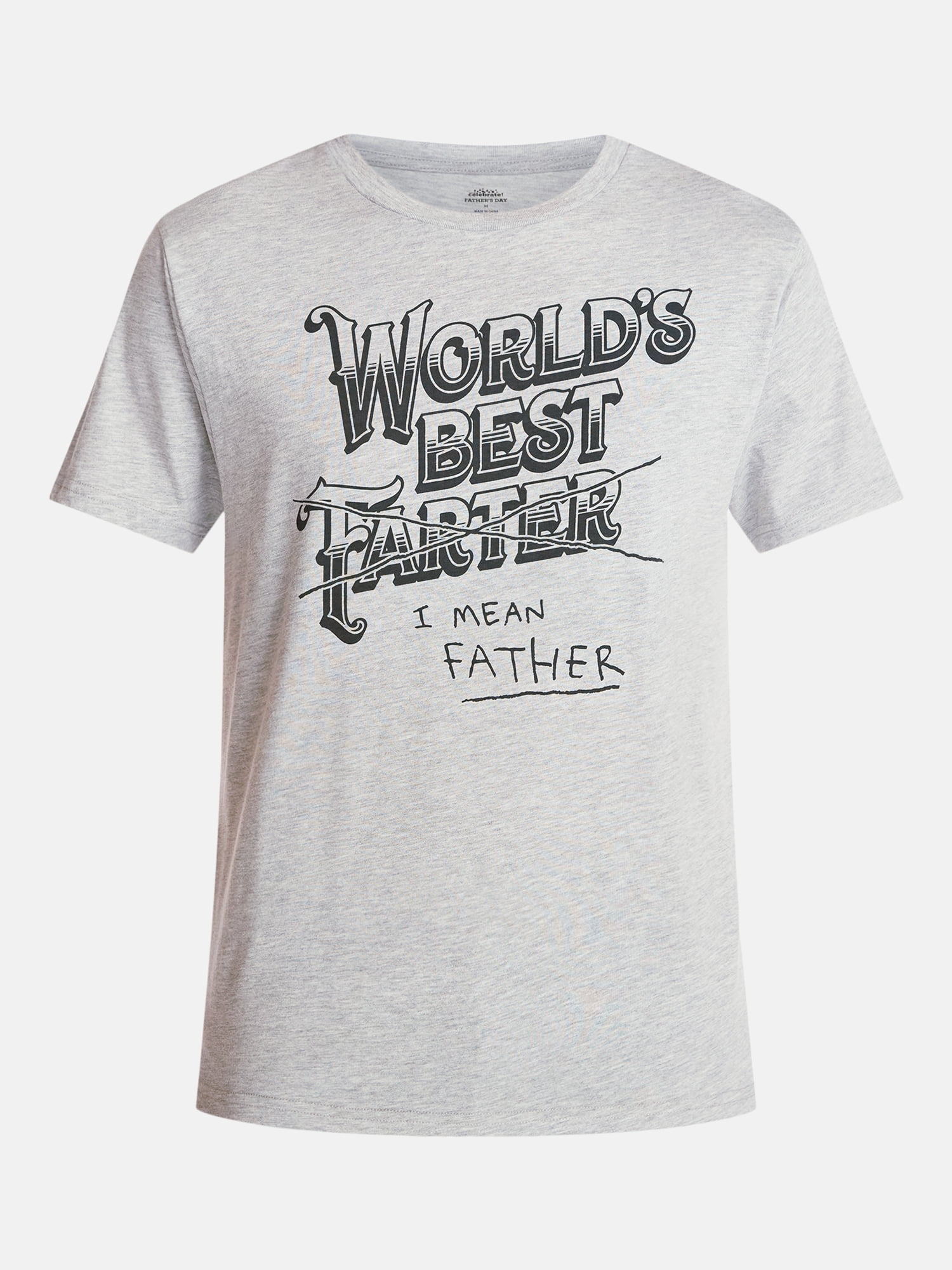 Father's Day Men's WBF1 Color Graphic Tee by Way to Celebrate, Sizes XS-5XL