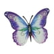 thumbnail image 5 of Esculturas de pared de metal con diseño de mariposas 3D para decoración del hogar Violeta, 5 of 9