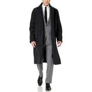 Adam Baker Mens Single Breasted Full Length Belted Trench Coat All Year Round Raincoat