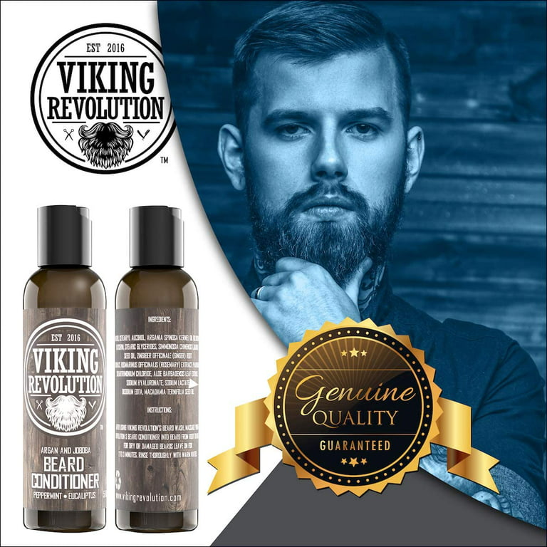 Buy Viking Revolution Beard Wash and Beard Conditioner Combo Online at Best  Price