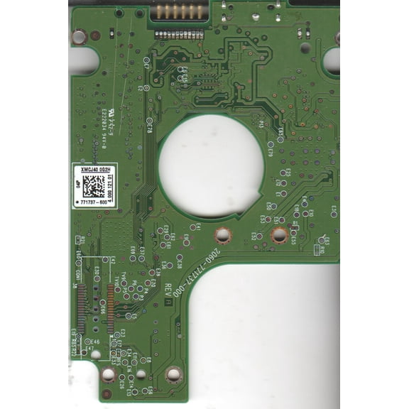WD7500KMVW-11ZSMS1, 771737-600 04P, WD USB 2.5 PCB