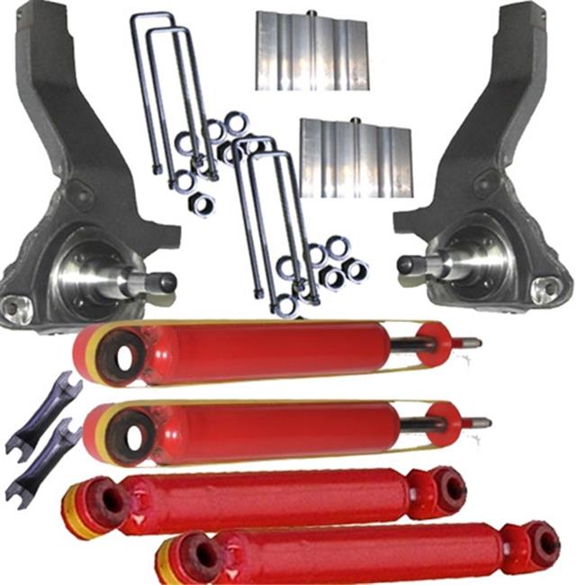 Airbagit X2-SPI-LIFT-FR-0110-23 Lifted Spindle, 4 - Shocks & Blocks ...