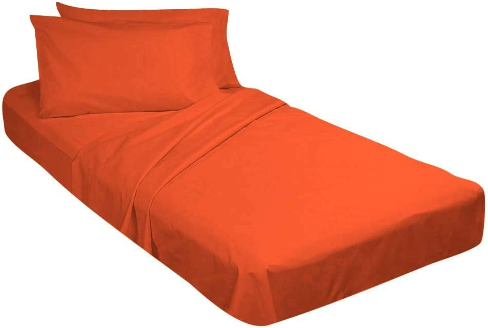 bed-cot-fitted-sheet-33-x-75-orange-solid-2-qty-cot-fitted-sheet