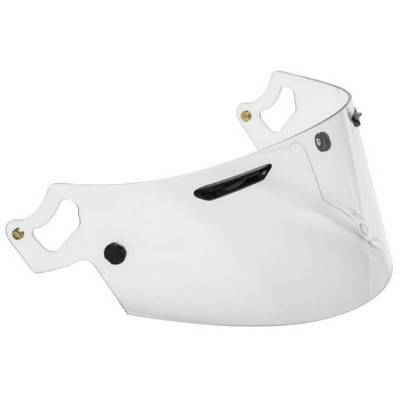 Arai VAS-V Max Vision Faceshield with Tear-Off Points Street Motorcycle Helmet Accessories - Clear / One Size