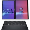 thumbnail image 2 of Asus Zenbook Duo Dual Laptop, Intel Ultra 9-185H, 16 GB LPDDR5X RAM, 4 TB PCIe SSD, 14'' WUXGA (1980x1200) OLED Touchscreen, Intel Arc Graphics, Soft Keyboard, W11 Home, Inkwell Gray + Traix MousePad, 2 of 9
